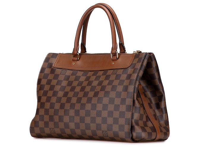 Louis Vuitton Damier Ebene Greenwich PM Marrone - vista 2