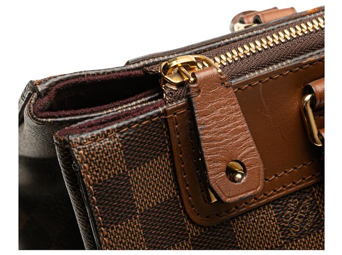 Louis Vuitton Damier Ebene Greenwich PM Marrone - vista 9