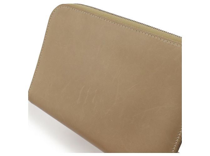 Hermès Hermes Remix Leather Card Case Pass Case Brown Beige - view 4