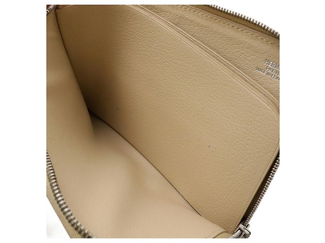 Hermès Hermes Remix Leather Card Case Pass Case Brown Beige - view 6