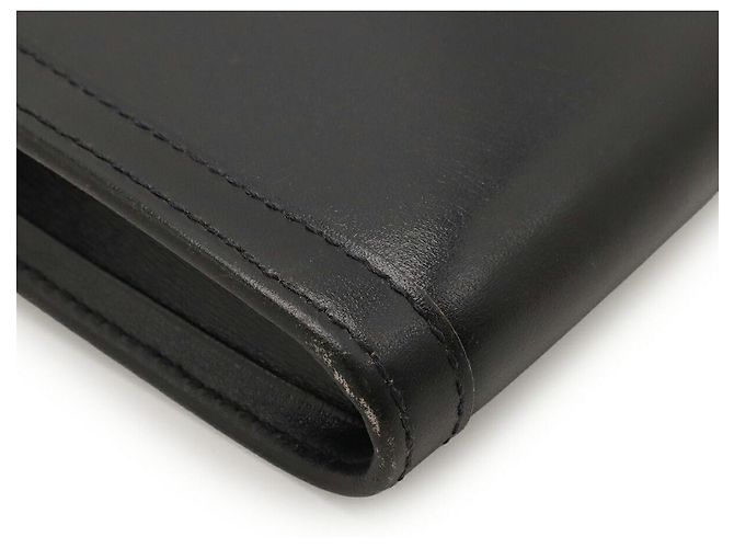Pochette en cuir Jige PM d'Hermès Noir - vue 3