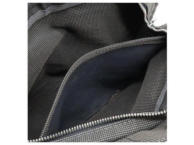 Borsa Aline PM in tela Hermès Grigio - vista 8