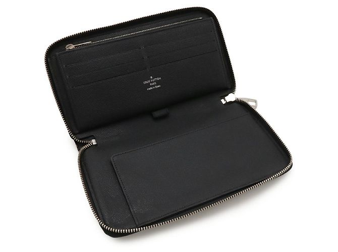 Zippy Organizer Geldbörse Damier Graphite Louis Vuitton Schwarz - Ansicht 5