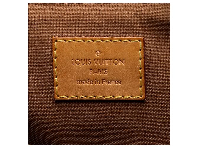 Borsa Tote Palermo PM in Tela Monogram Louis Vuitton Marrone - vista 8