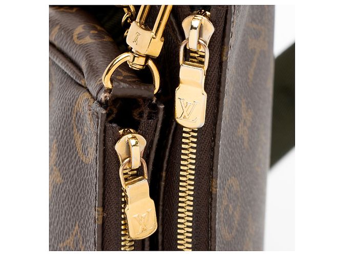 Multi Pochette Multi-Pochette Accessoires in tela Monogram Louis Vuitton Marrone - vista 10