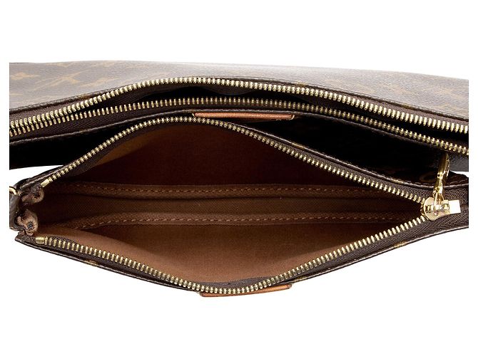 Multi Pochette Multi-Pochette Accessoires in tela Monogram Louis Vuitton Marrone - vista 7