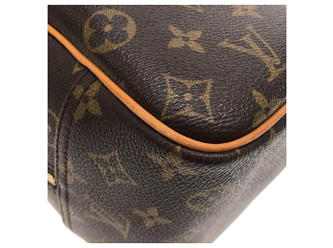 Borsa Vanity Bowling Monogram Louis Vuitton Marrone - vista 3