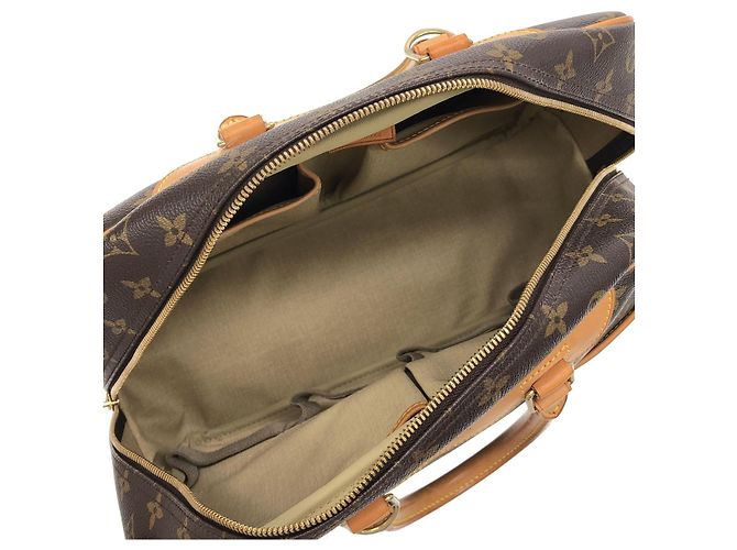 Borsa Vanity Bowling Monogram Louis Vuitton Marrone - vista 8