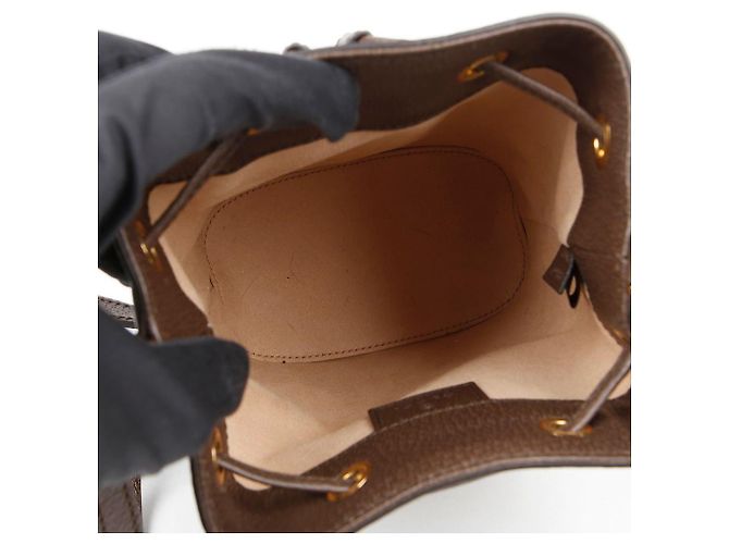 Gucci Ophidia Mini Eimer Schultertasche Braun - Ansicht 8