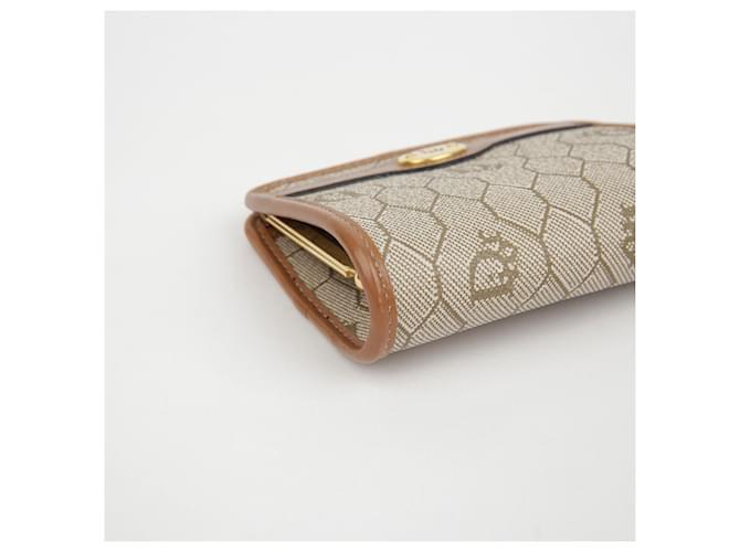 Dior Billetera con marco de panal Castaño - vista 6