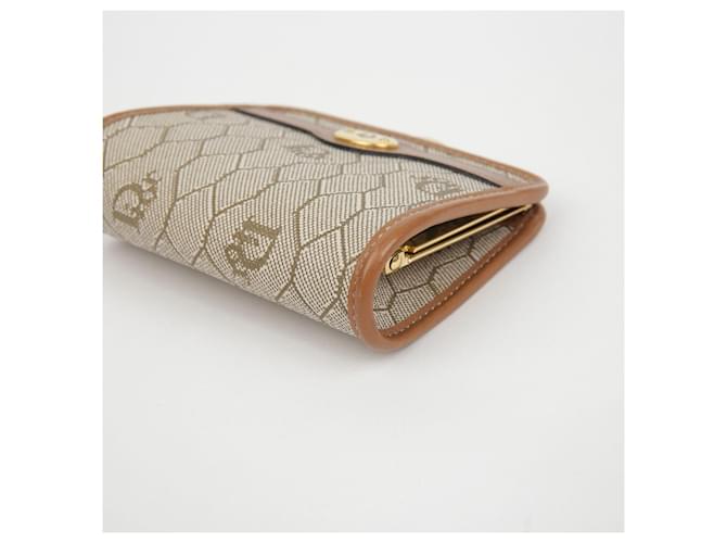 Dior Billetera con marco de panal Castaño - vista 7