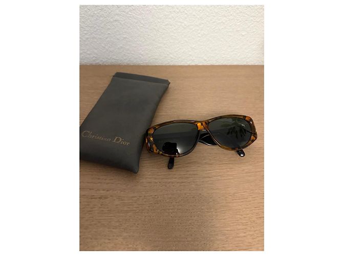 Christian Dior Sonnenbrille Leopard Braun Leopardenprint - Ansicht 9