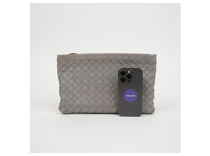 Bottega Veneta Clutch Intrecciato - vista 11