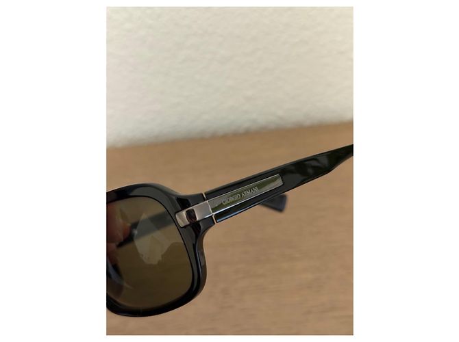 Gafas de sol negras Giorgio Armani Negro - vista 3