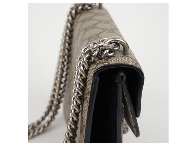 Gucci Borsa a tracolla mini catena Dionysus Nero - vista 4