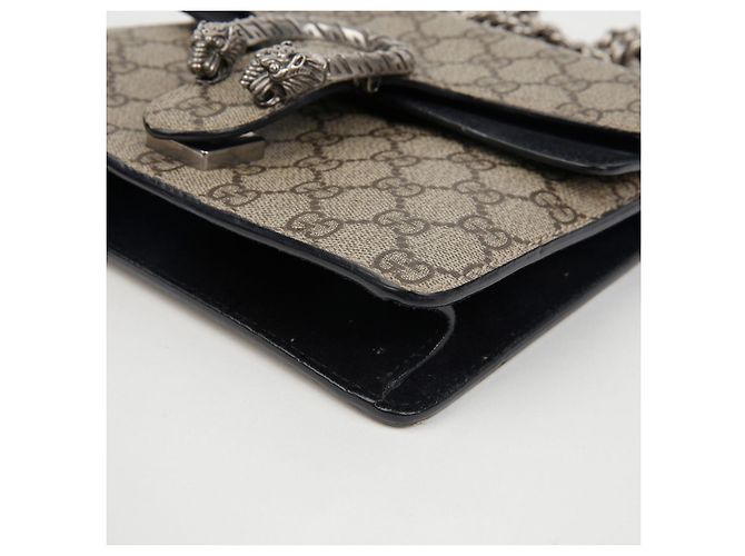 Gucci Borsa a tracolla mini catena Dionysus Nero - vista 8