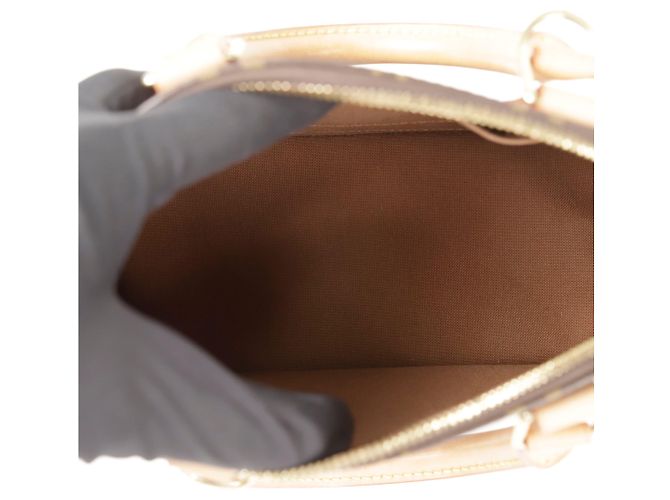 Louis Vuitton Borsa Tote Alma BB Marrone - vista 12