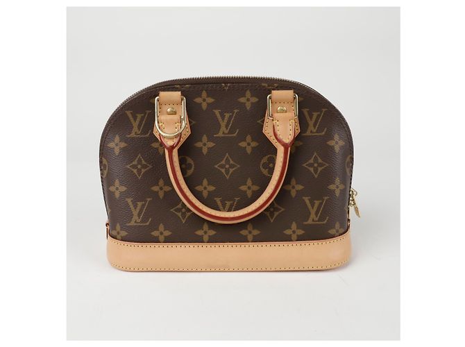 Louis Vuitton Borsa Tote Alma BB Marrone - vista 4