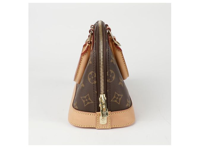 Louis Vuitton Borsa Tote Alma BB Marrone - vista 5
