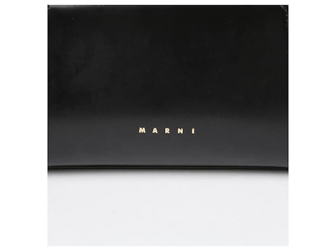 Marni Mini borsa a spalla incrociata Reverse Trunk Nero - vista 3