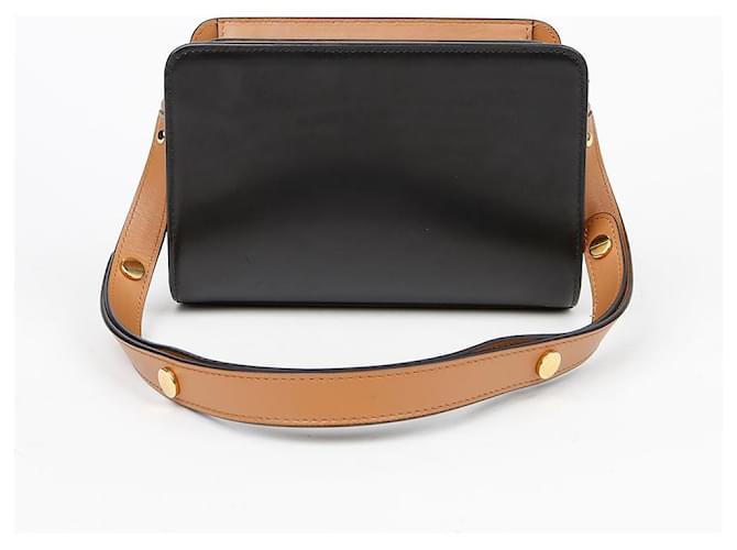 Marni Mini borsa a spalla incrociata Reverse Trunk Nero - vista 4
