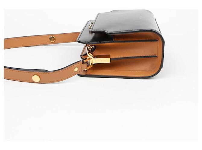 Marni Mini borsa a spalla incrociata Reverse Trunk Nero - vista 5