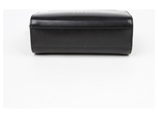 Marni Mini borsa a spalla incrociata Reverse Trunk Nero - vista 6