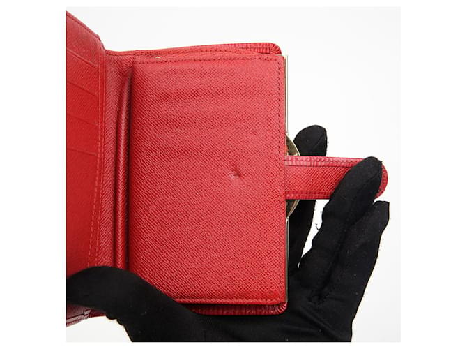 Louis Vuitton Portafoglio monete Epée Rosso - vista 15