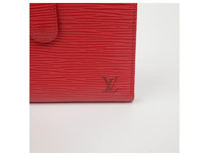 Louis Vuitton Portafoglio monete Epée Rosso - vista 4