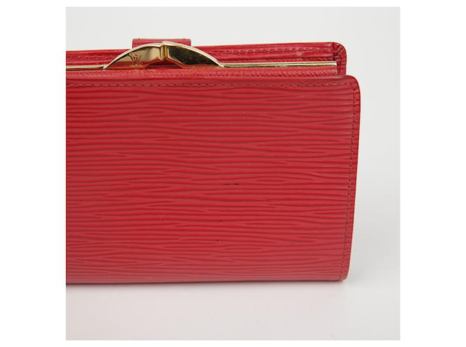 Louis Vuitton Portafoglio monete Epée Rosso - vista 6