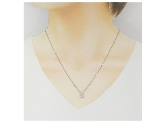 Autre Marque Collana in Diamante PT900 PT850 Argento - vista 6