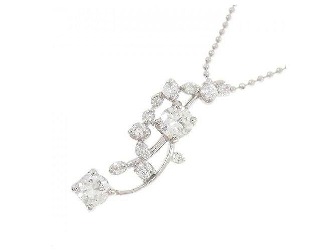 Autre Marque Collana in Diamante PT900 PT850 Argento - vista 3