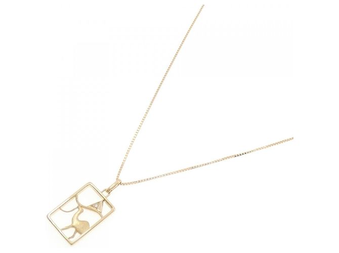 Autre Marque Collier en diamant Au750 Doré - vue 2