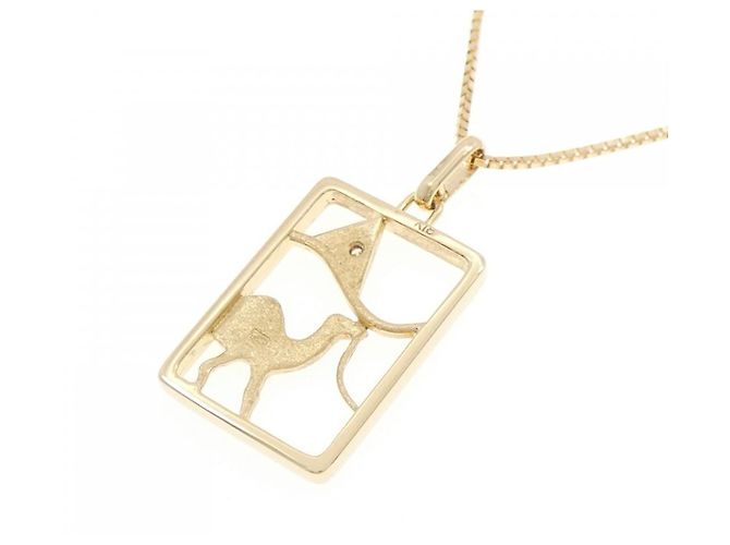 Autre Marque Collier en diamant Au750 Doré - vue 4
