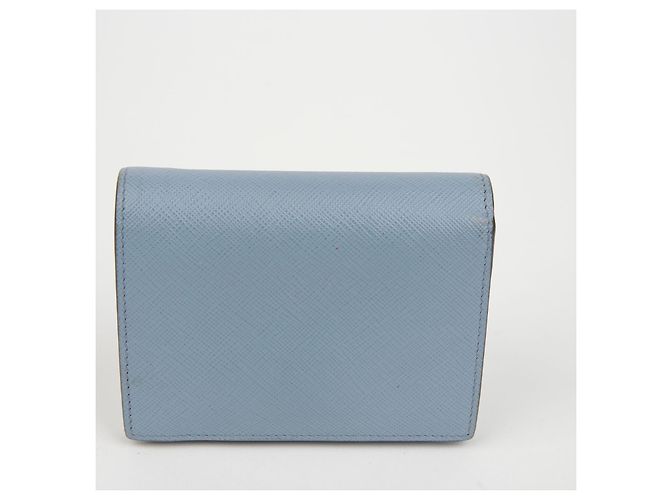 Prada Billetera compacta con logo de metal Multicolor - vista 5