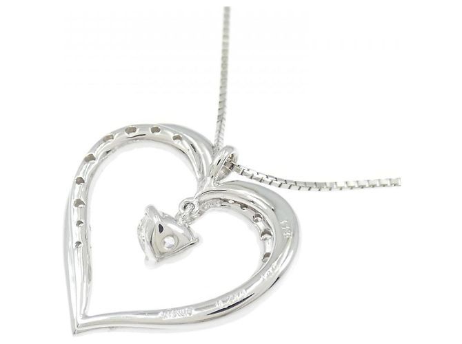 Autre Marque Collana in diamante in oro bianco Au750 Argento - vista 4