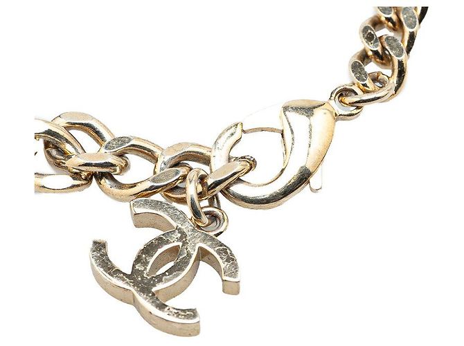 Timeless Chanel Coco Mark Strassarmband Silber - Ansicht 5