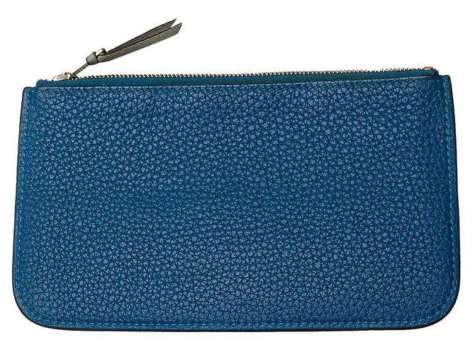 Cartera Larga Dogon Duo GM Togo de Hermès Gris - vista 8