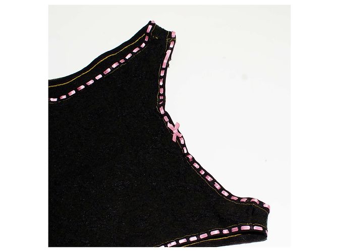 Schwarze Wollbluse von Christian Dior Pink - Ansicht 6