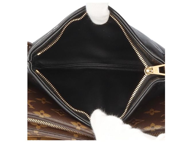 Borsa a Spalla Pochette Monogram Reverse Louis Vuitton Marrone Monogramma - vista 8