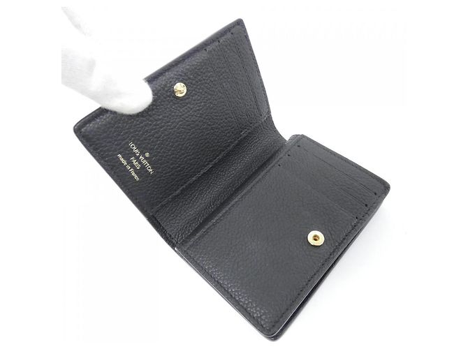 Louis Vuitton Monogram Empreinte Portemonnaie Claire Schwarz - Ansicht 5