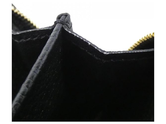 Louis Vuitton Monogram Empreinte Portemonnaie Claire Schwarz - Ansicht 8
