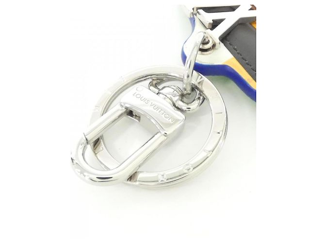 Louis Vuitton Monogramm Schlüsselanhänger LV Porträt M01402 Hellgrün - Ansicht 5