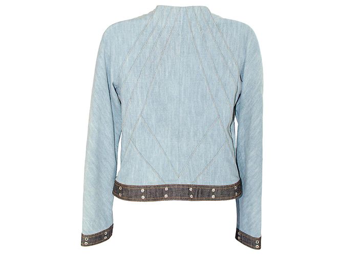 Chaqueta Azul Claro Christian Dior Azul oscuro - vista 4