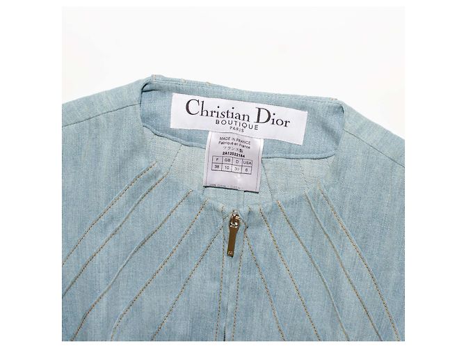 Chaqueta Azul Claro Christian Dior Azul oscuro - vista 5