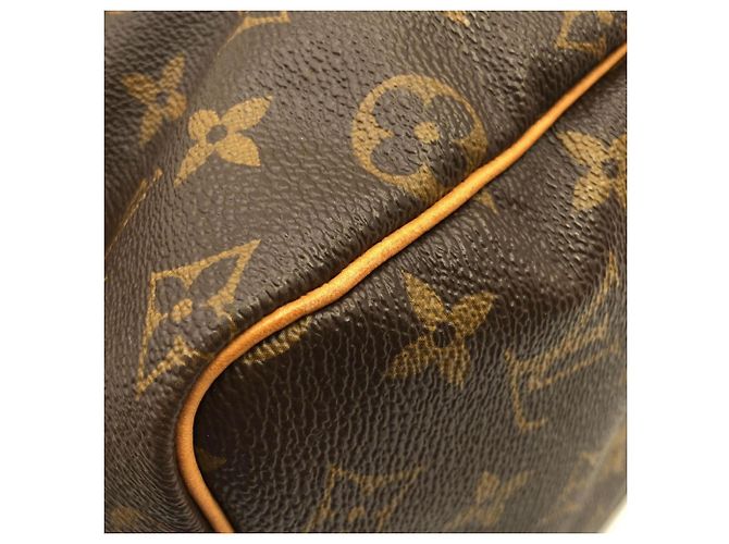 Borsa Boston Speedy 25cm Monogramma Louis Vuitton Marrone - vista 3