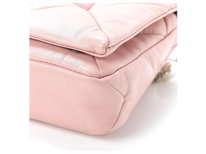 Miu Miu Gepolsterte Umhängetasche Pink - Ansicht 5