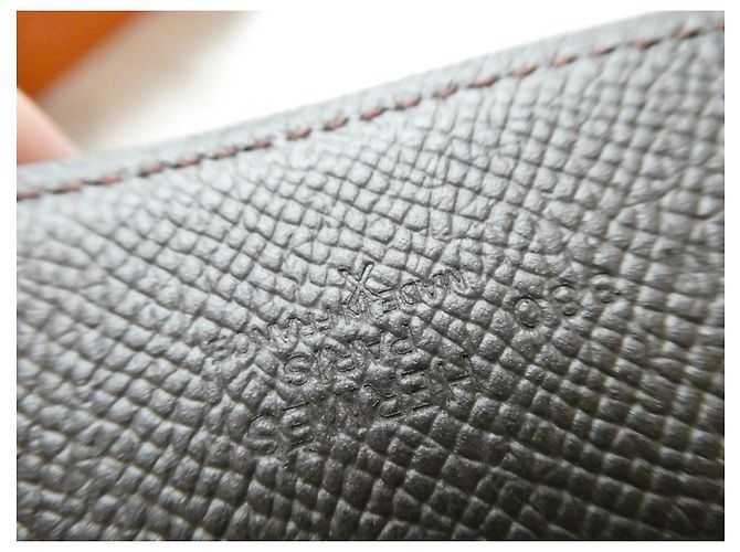 Hermès Gürtel 38mm neu taupe/schwarz mit Box und Dustbag 90CMS - Ansicht 8