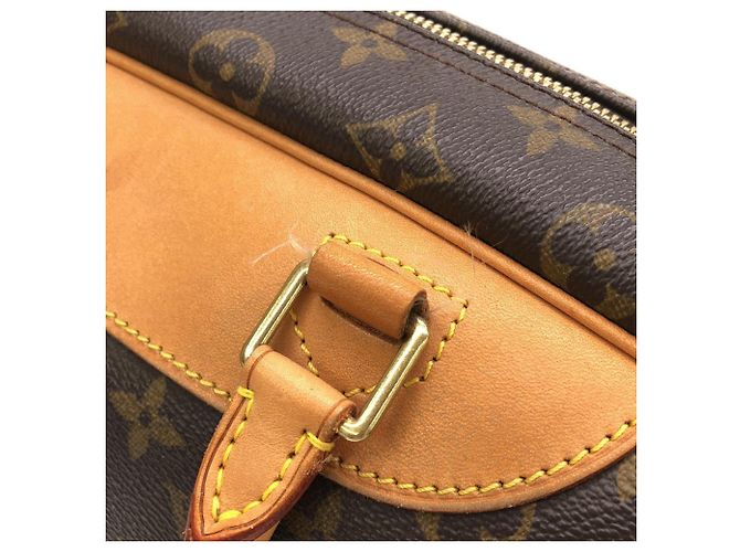 Borsa Vanity Bowling Monogram Louis Vuitton Marrone - vista 4
