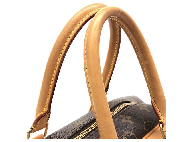 Borsa Vanity Bowling Monogram Louis Vuitton Marrone - vista 7